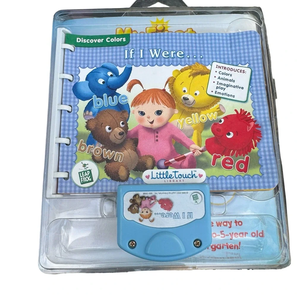 LeapFrog LittleTouch LeapPad Pink Learning System 3 Books Cartridges WORKS 2004
